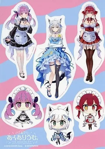 hololive - Stickers - Shirakami Fubuki & Houshou Marine & Minato Aqua