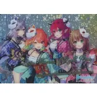 hololive - Character Card - Vestia Zeta & Takanashi Kiara & Ayunda Risu & IRyS