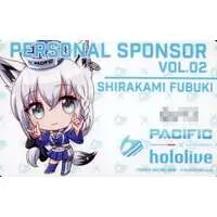 Shirakami Fubuki - Character Card - hololive