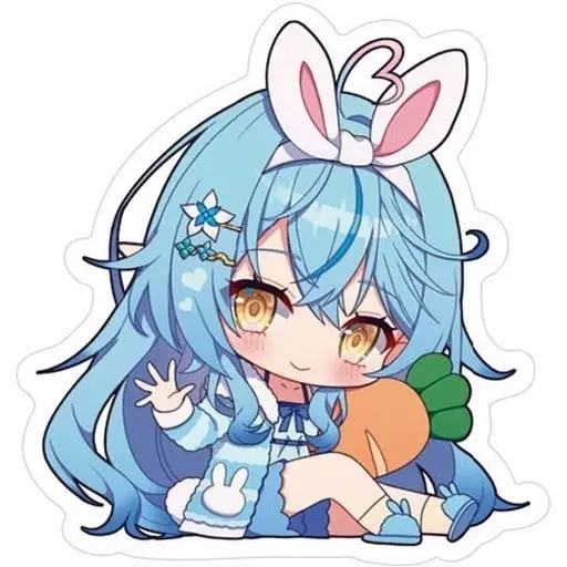 Yukihana Lamy - Usada liquid jelly - Stickers - hololive