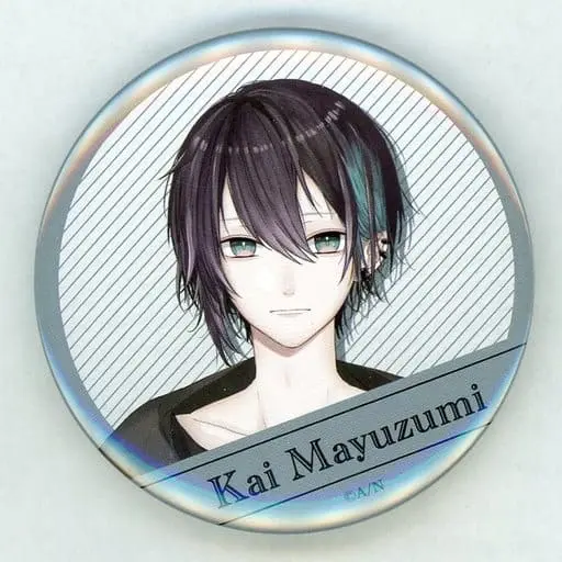 Mayuzumi Kai - Nijisanji Welcome Goods - Badge - Nijisanji