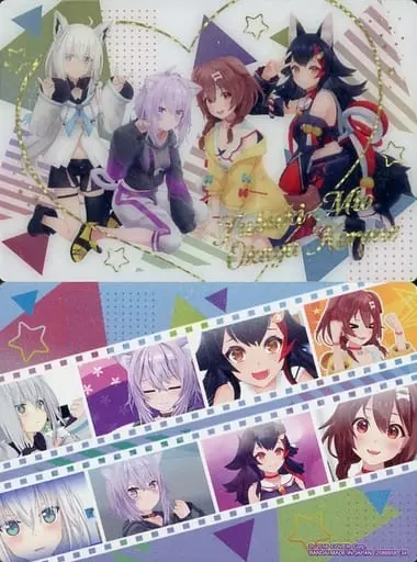 hololive - Trading Card - Inugami Korone & Nekomata Okayu & Ookami Mio & Shirakami Fubuki