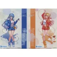 Momosuzu Nene & Yukihana Lamy - Stationery - Plastic Folder - hololive