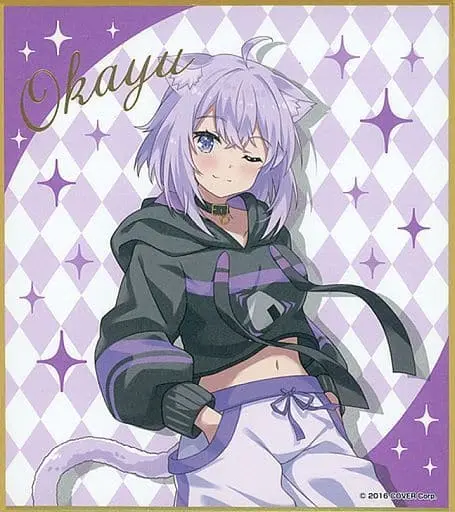 Nekomata Okayu - Weiss Schwarz - Illustration Board - hololive