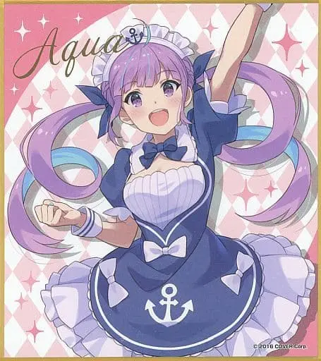 Minato Aqua - Weiss Schwarz - Illustration Board - hololive