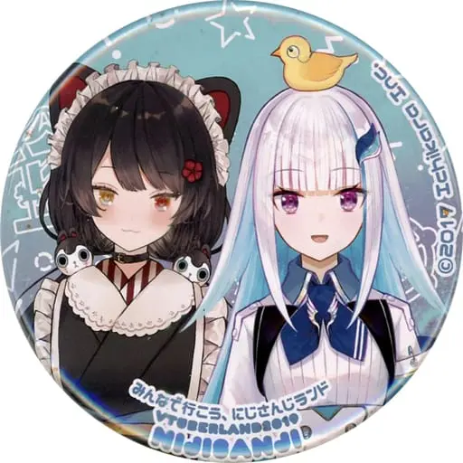 Lize Helesta & Inui Toko - Badge - Nijisanji