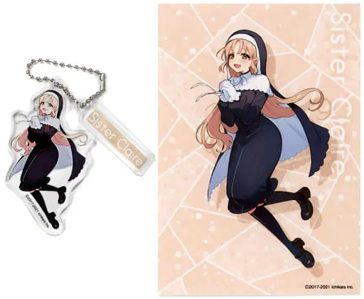 Sister Claire - Acrylic Key Chain - Key Chain - Nijisanji