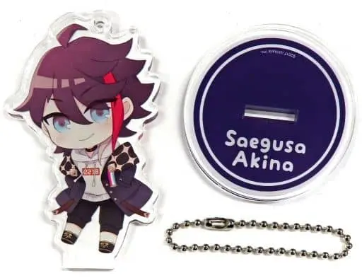 Saegusa Akina - NIJISANJI Petit - Acrylic stand - Key Chain - Nijisanji