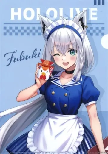 Shirakami Fubuki - Stationery - Plastic Folder - hololive