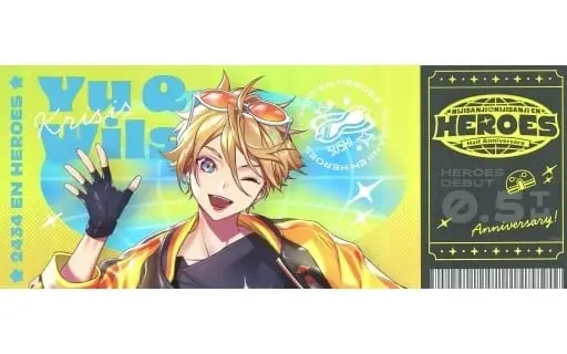 Yu Q. Wilson - Hologram Ticket - Character Card - Nijisanji