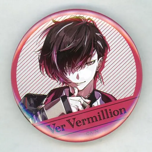 Ver Vermillion - Badge - Nijisanji (ヴェール・ヴァーミリオン 缶バッジ 「バーチャルYouTuber にじさんじ  NIJISANJI EN」 XSOLEIL First Step Goods) (USED) | Buy from VTuber Republic -  Online Shop for Japanese VTuber Merchandise