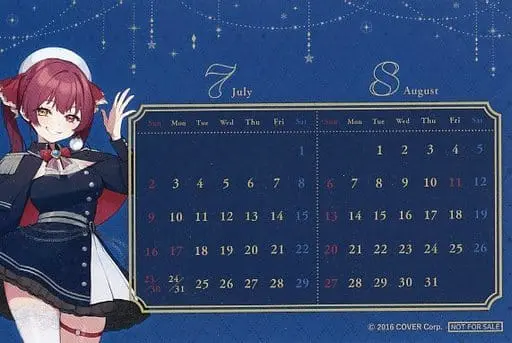 Houshou Marine - Postcard - Calendar - hololive