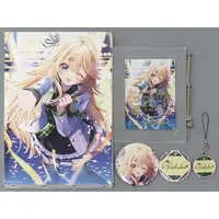 Todo Kohaku - Badge - Acrylic Art Plate - Canvas Board - Birthday Merch Complete Set - Nijisanji