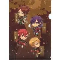 UraShimaSakataSen (USSS) - Stationery - Plastic Folder - Uratanuki & Senra & Shima & Aho no Sakata