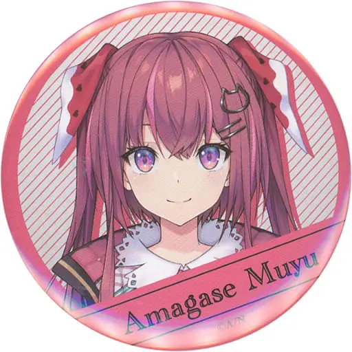 Amagase Muyu - Nijisanji Welcome Goods - Badge - Ranunculus