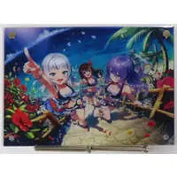 hololive - Acrylic Art Plate - Moona Hoshinova & Gawr Gura & Tokino Sora