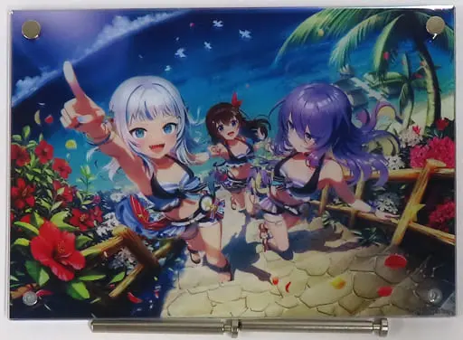 hololive - Acrylic Art Plate - Moona Hoshinova & Gawr Gura & Tokino Sora