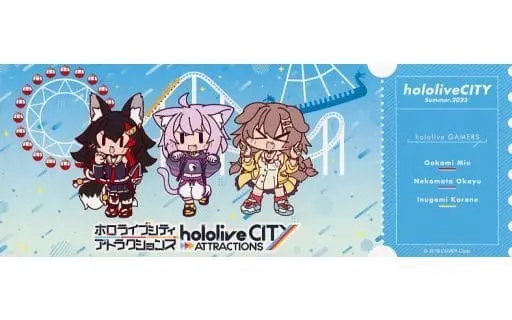 hololive - Character Card - Nekomata Okayu & Inugami Korone & Ookami Mio