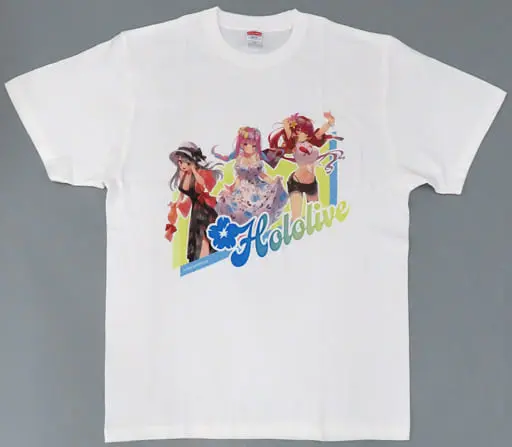 hololive - Clothes - T-shirts - Sakamata Chloe & Minato Aqua & Houshou Marine Size-XL