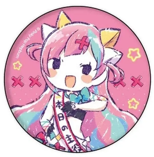 Pinky Pop Hepburn - GraffArt - Badge - VTuber