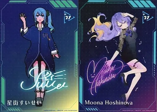 Moona Hoshinova & Hoshimachi Suisei - Character Card - hololive