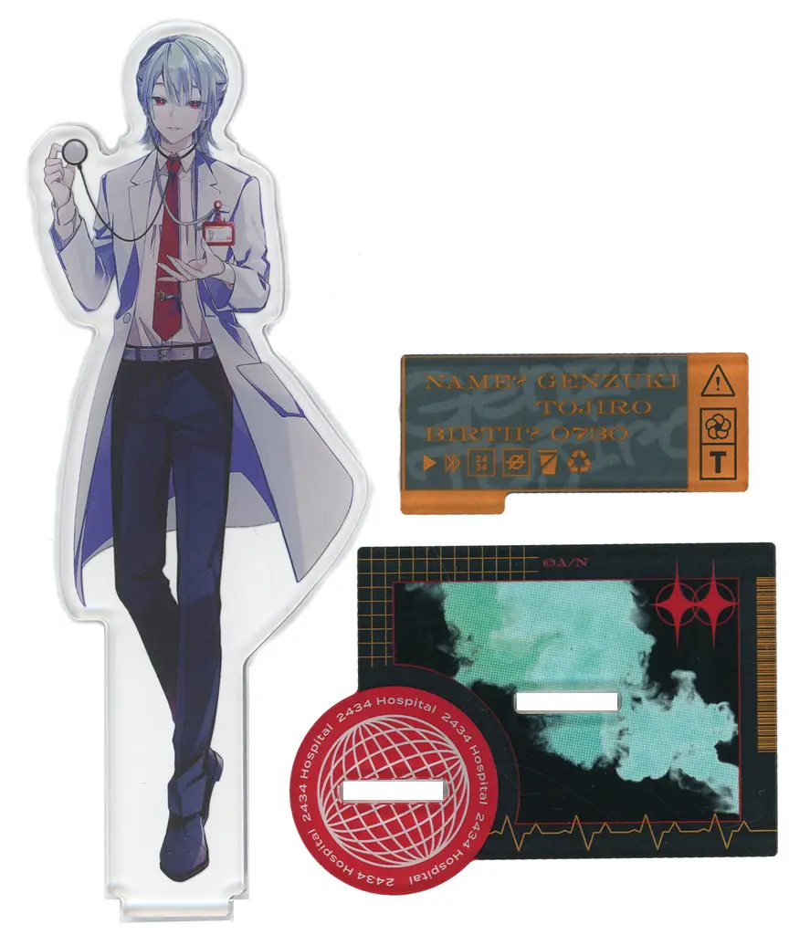 Genzuki Tojiro - DMM Scratch! - Acrylic stand - Nijisanji