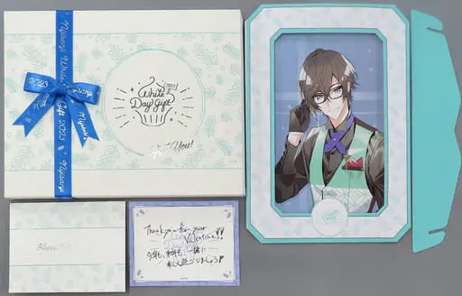 Shikinagi Akira - Character Card - Picture Frames - Nijisanji WhiteDay Gift 2023 - Nijisanji