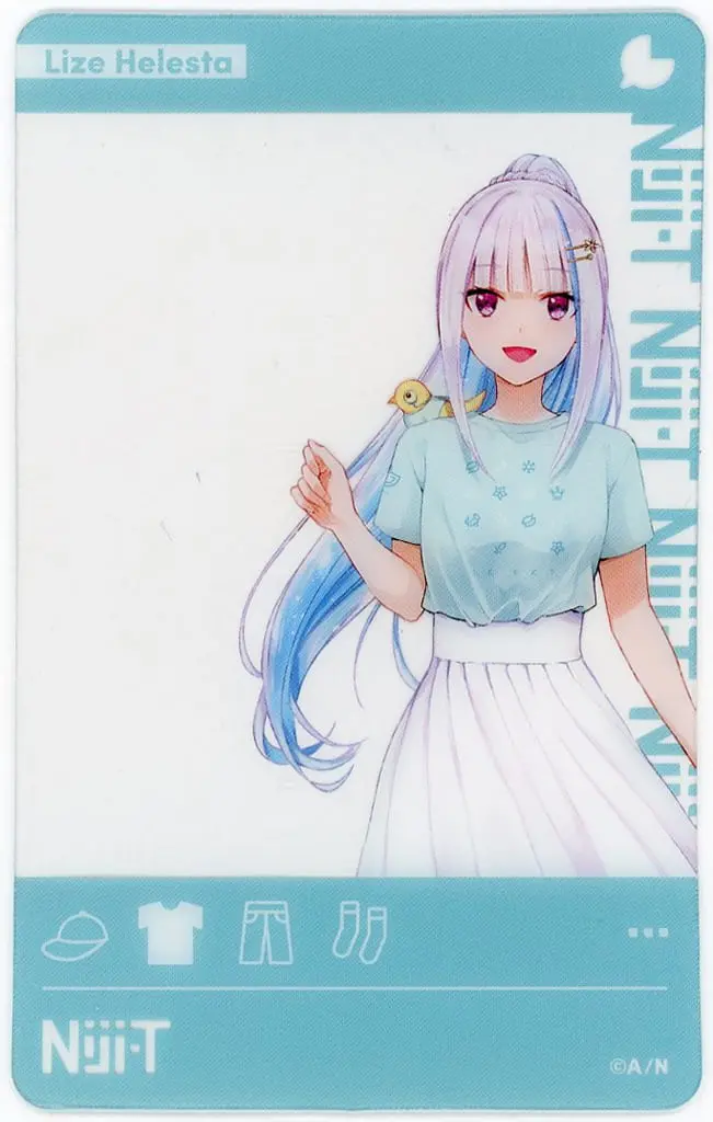 Lize Helesta - Niji-T - Character Card - Nijisanji