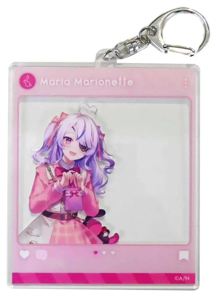 Maria Marionette - NIJISANJI Valentine Merch 2024 - Acrylic Key Chain - Key Chain - Nijisanji