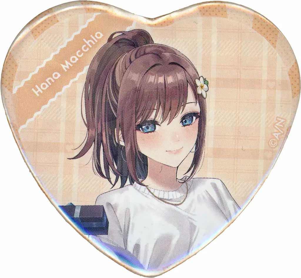 Hana Macchia - NIJISANJI Valentine Merch 2024 - Badge - Nijisanji