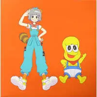 Peanuts-kun & Ponpoko - Canvas Board - VTuber