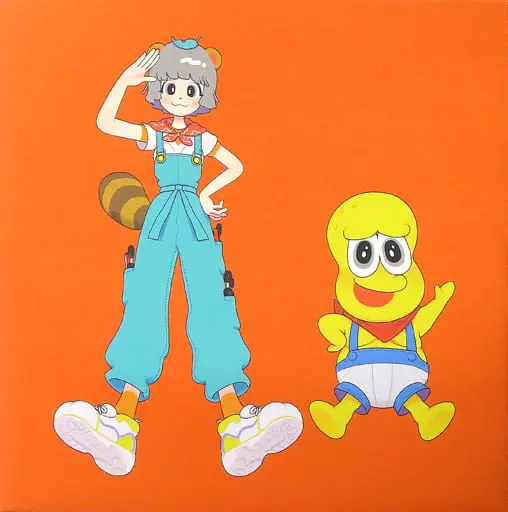 Peanuts-kun & Ponpoko - Canvas Board - VTuber