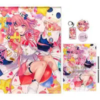 Sasaki Saku - Badge - Tapestry - Acrylic Art Plate - Birthday Merch Complete Set - Nijisanji