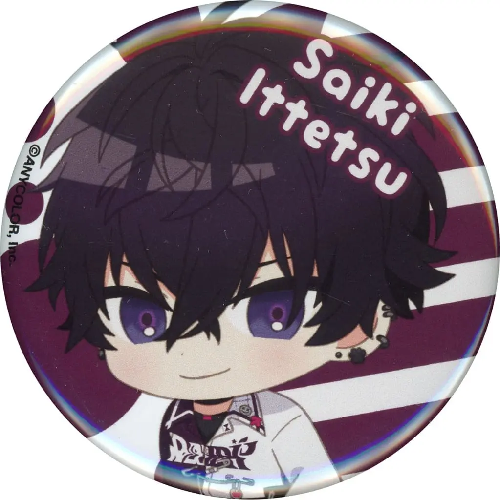 Saiki Ittetsu - Badge - Nijisanji