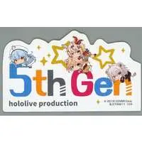 hololive - Stickers - Momosuzu Nene & Yukihana Lamy & Omaru Polka & Shishiro Botan