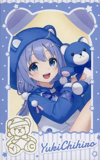 Yuki Chihiro - NIJI Bear - Character Card - Nijisanji
