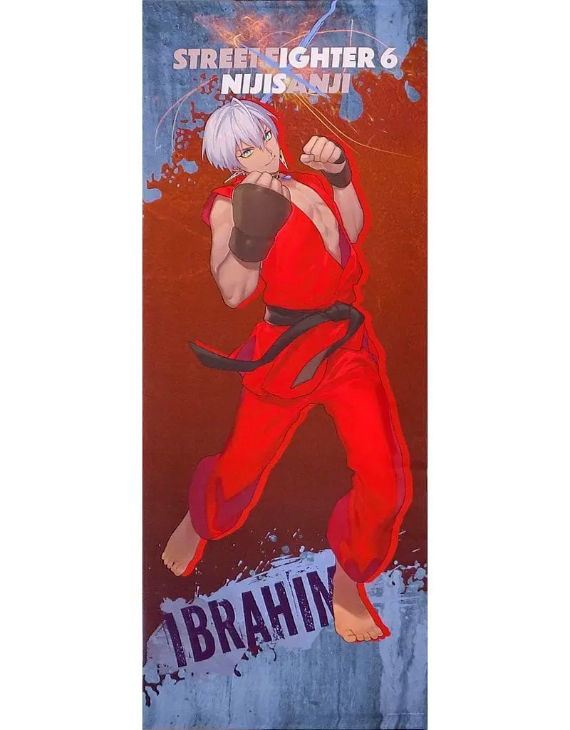 Ibrahim - Street Fighter 6 x Nijisanji - Life-Size Tapestry - Tapestry - Nijisanji