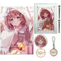 Honma Himawari - Badge - Acrylic Art Plate - Canvas Board - Birthday Merch Complete Set - Nijisanji