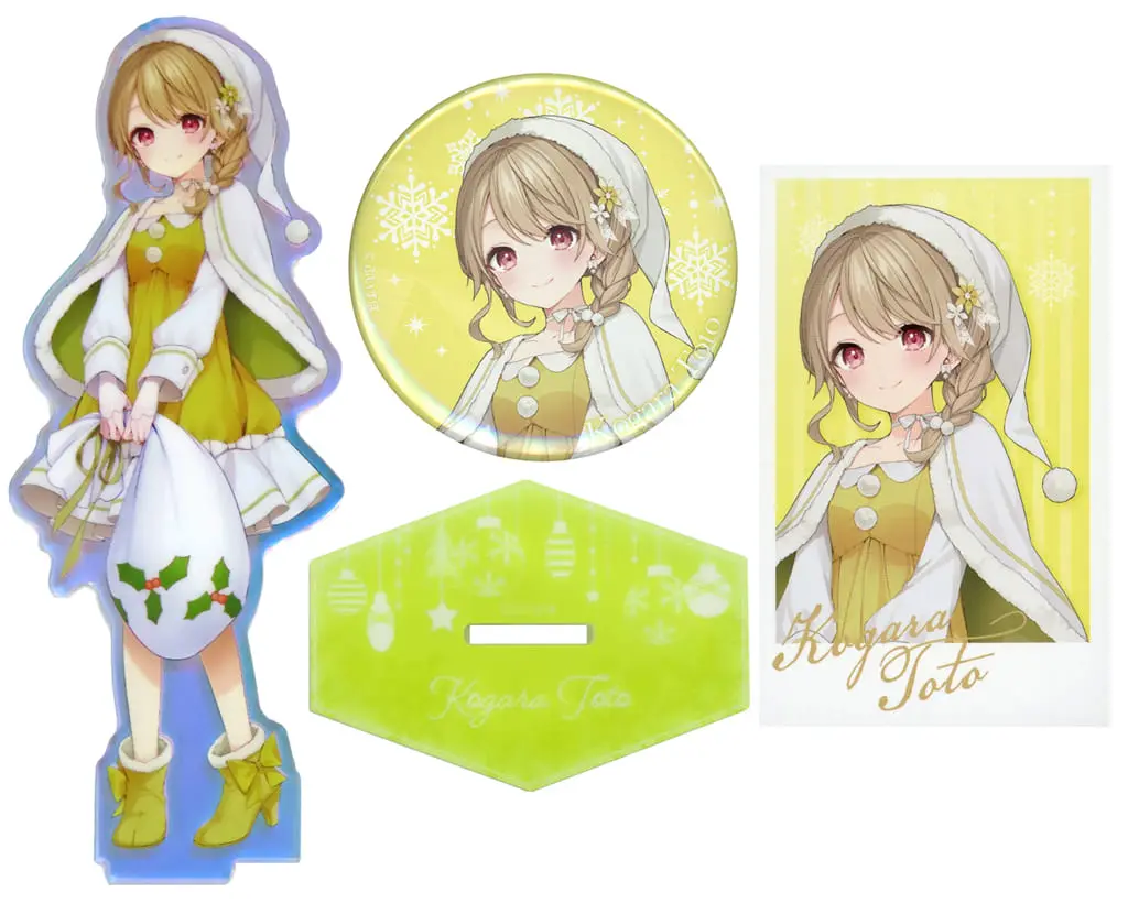 Kogara Toto - Character Card - Badge - Acrylic stand - VSPO!