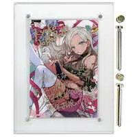 Todoroki Kyoko - Badge - Acrylic Art Plate - Canvas Board - Birthday Merch Complete Set - Nijisanji