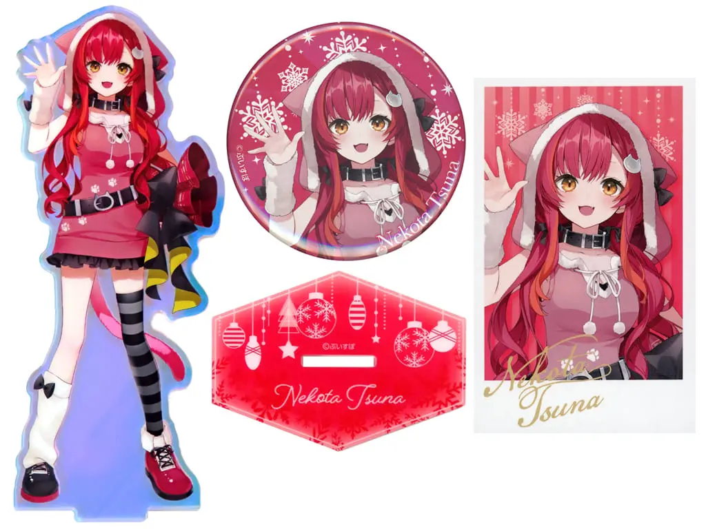 Nekota Tsuna - Character Card - Badge - Acrylic stand - VSPO!