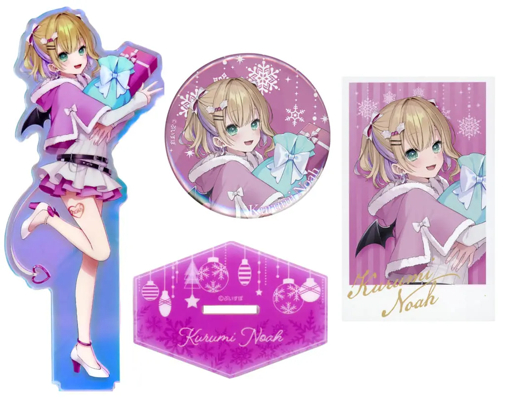 Kurumi Noah - Character Card - Badge - Acrylic stand - VSPO!