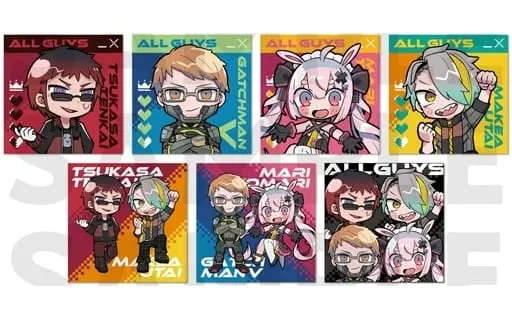 All Guys - Stickers - Utai Makea & Tomari Mari & GatchmanV & Tenkai Tsukasa