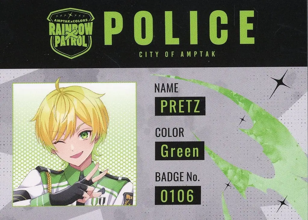 PRETZ - Character Card - AMPTAKxCOLORS