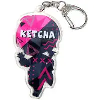 KETCHA - Acrylic Key Chain - Key Chain - AMPTAKxCOLORS
