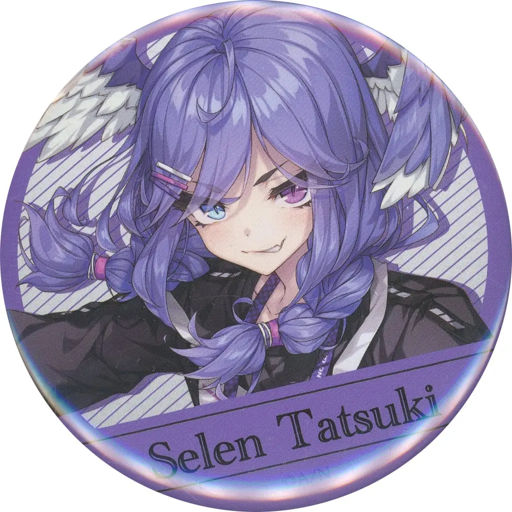 Selen Tatsuki - Badge - Nijisanji