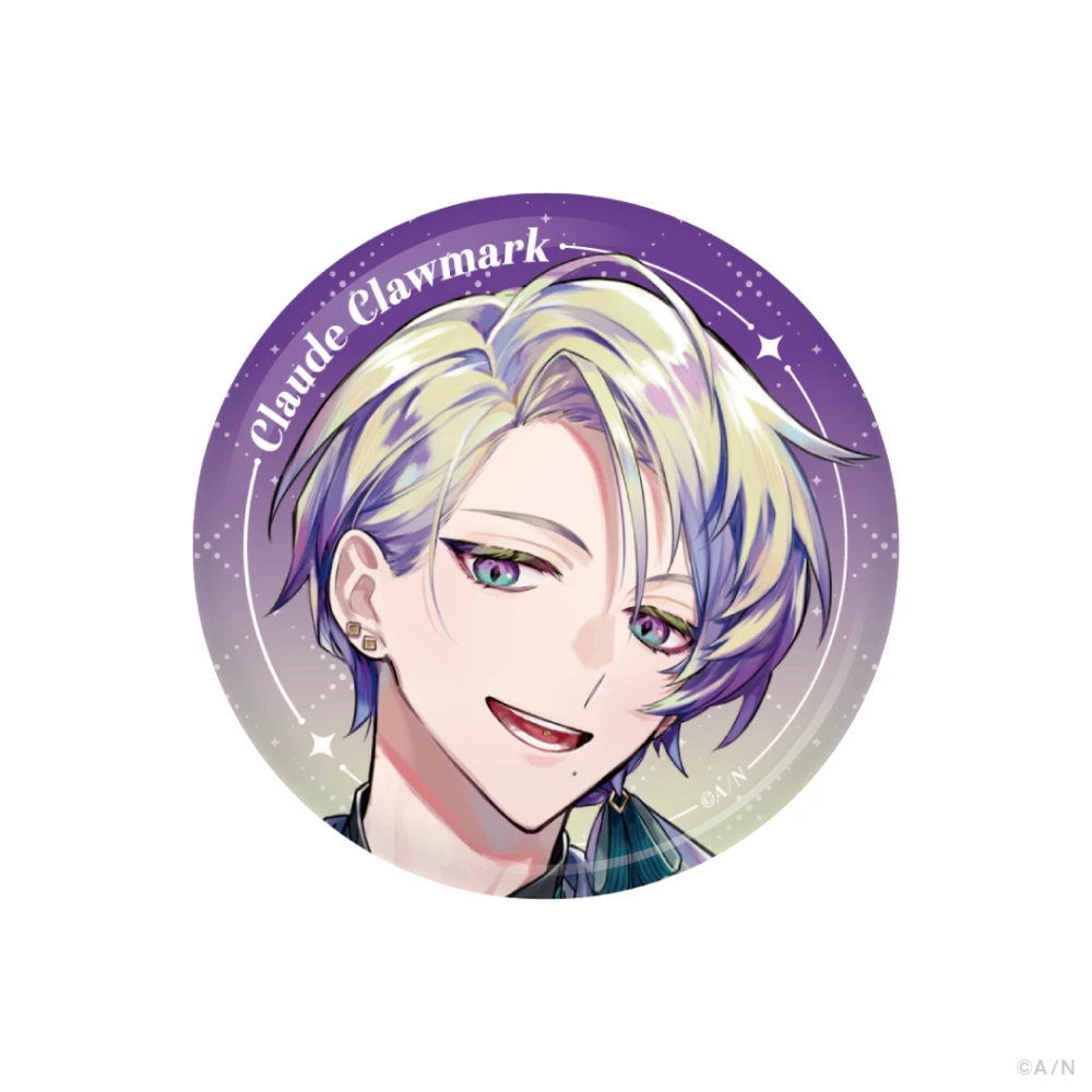 Claude Clawmark - Badge - Nijisanji - TTT Half Anniversary