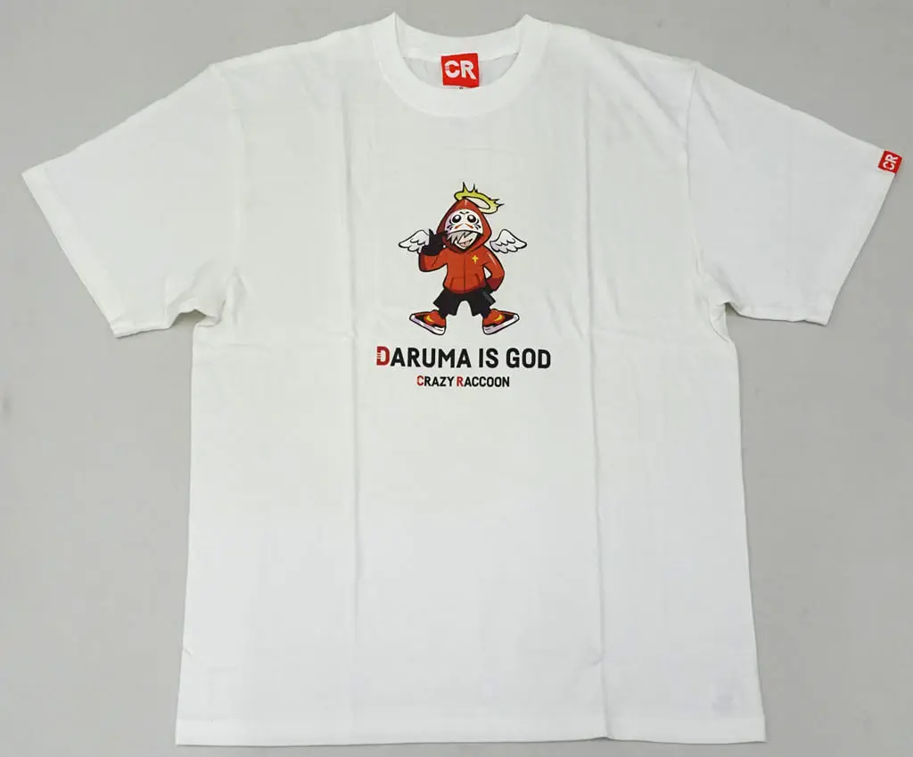 Daruma is God - Clothes - T-shirts - Crazy Raccoon Size-XL