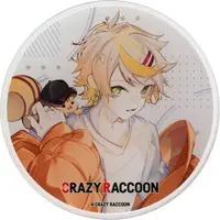 Mainy - DMM Scratch! - Tableware - Coaster - Crazy Raccoon