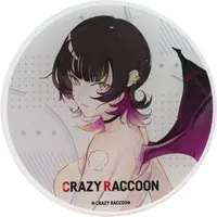 Sitetampo Jr. - DMM Scratch! - Tableware - Coaster - Crazy Raccoon